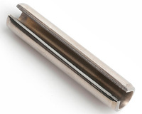 3/16 X 2.1/4 SLOTTED SPRING PIN ASME B18.8.2 420 STAINLESS STEEL