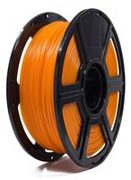 PLA 3D filament 2.85mm Orange, 1 KG spool Improved tenacity. Non toxic. Bio-degradable Orange, 1 KG spool Improved tenacity. Non 3D-Filamente