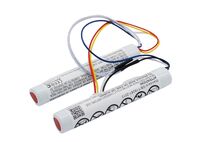 Battery 9.60Wh Ni-Mh 4.8V 2000mAh White for Remote Control 9.60Wh Ni-Mh 4.8V 2000mAh White for Crestron Remote Control TPS-6X Zubehör für Fernbedienung