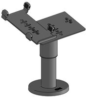 SP1 DuraTiltT on 120mm rotation slot SP1 pole W/ POS rendszer kiegészítok