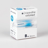 S-Needle Akupunkturnadeln Typ B ohne Führungsröhrchen Asiamed 0,25 x 40 mm (100 Stück), Detailansicht