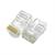 RJ45 Line Plug 8 Position 8 Contact - Pack Of 100