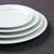 Athena Hotelware Narrow Rimmed Plates - Porcelain - Pack of 6 - 284 mm