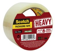 Scotch® Verpackungsklebeband Heavy, transparent, 50 mm x 50 m, 1 Rolle