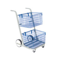 GOSECURE MAJOR MAIL TROLLEY SILVER