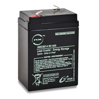 Batterie(s) Batterie lead crystal 3-CNFJ-4 6V 4Ah F4.8