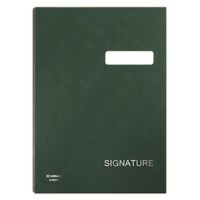 Donau 8690001-06 aláírókönyv A4 zöld (D869Z)