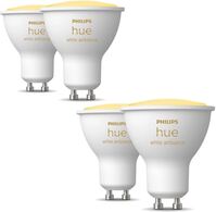 Philips Hue White Ambiance LED fényforrás GU10 4.3W 4db/cs (PHL23024set)