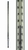 NS-Thermometer -10...+150:0,5°C NS 14,5/23 Oberteil 350 mm,
