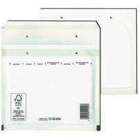 Luftpolstertaschen AIRPOC CD, haftklebend, weiß, 75 g/m², Innenmaß 180 x 165 mm,