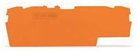 WAGO 2002-1892 Abschluss-und Zwischenplatte,1 mm dick,orange