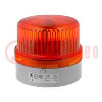 Signaller: lighting; continuous light; orange; WLG; 12÷240VDC