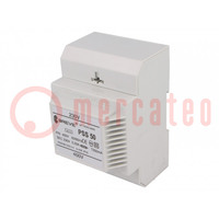 Transformer: mains; 50VA; 400VAC; 230V; Leads: terminal block; IP30