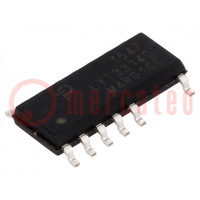 IC: PMIC; AC/DC switcher,commande LED; 85÷265V; Ubr: 650V; SO16B