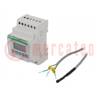 Module: regulator; temperature; relay,SPDT; 16A; Temp: -20÷40°C