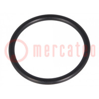 Dichting O-ring; NBR-rubber; Thk: 2mm; Øinw: 22mm; M25; zwart