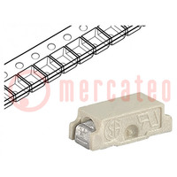 Fuse: fuse; quick blow; 100mA; 63VAC; 63VDC; SMD; copper; OMF 63