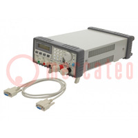 Power supply: programmable laboratory; Ch: 1; 0÷120VDC; 0÷4.2A