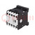Contactor: 4-pole; NO x4; 110VAC; 9A; for DIN rail mounting; DILEM