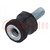 Vibration damper; M4; Ø: 10mm; rubber; L: 10mm; Thread len: 10mm