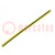 Krimpkous; dunwandig; 3: 1; 3mm; L: 1m; geel-groen; Temp: -55÷135°C
