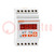 Meter: power; digital,mounting; for DIN rail mounting; LED