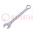 Wrench; combination spanner; 16mm; Overall len: 199mm