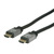 ROLINE HDMI High Speed Kabel mit Ethernet, ST-ST, schwarz / silber, 7,5 m