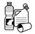 Modellbeispiel: Piktogramm-Aufkleber zur Mülltrennung für 'Wertstoffe' (Art. 41549.0002)
