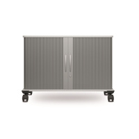 Componenta – fahrbarer Rollladenschrank in Weiß mit 1 Fachboden, HxBxT 865 x 1000 x 400 mm | GL1868-WEWE