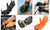 HYGOSTAR Nitril-Handschuh "POWER GRIP", L, orange, puderfrei (6495417)