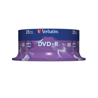 Verbatim DVDplusR Spindle PK25 43500