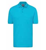 James & Nicholson Poloshirt Herren JN070 Gr. L turquoise