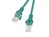 PATCHCORD KAT.5E FTP 0.5M ZIELONY FLUKE PASSED LANBERG