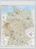 Kartentafel Straßenkarte Deutschland magnethaftend, 1:800.000, 980 x 1380 mm