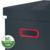 Aufbewahrungs- und Transportbox Click & Store Cosy Cube Groß, Karton, grau
