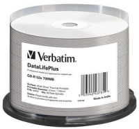 Verbatim CD-R 52x DataLifePlus 700 MB 50 Stück(e)