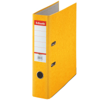 Esselte Cardboard binder Rainbow, 75mm A4 Żółty