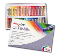 Pentel PHN-50 pastel Pastel à l’huile Multicolore 50 pièce(s)