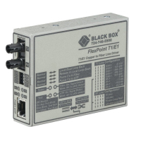 Black Box MT660A-MM hálózati média konverter 2048 Mbit/s Szürke