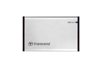 Transcend StoreJet 25S3 HDD/SSD ház Ezüst 2.5" USB-áramellátású