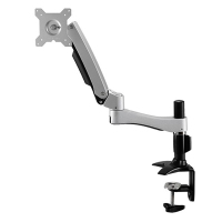 Amer Networks AMR1ACL monitor mount / stand 66 cm (26") Black, Silver