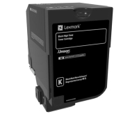 Lexmark CX725 toner cartridge 1 pc(s) Original Black