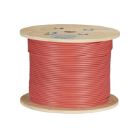 Black Box CAT6A 304.8m cable de red Rojo 304,8 m U/UTP (UTP)