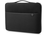 HP 3XD38AA 43.9 cm (17.3") Sleeve case Black, Silver