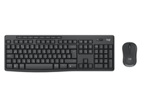 Logitech MK370 Combo for Business keyboard Mouse included RF Wireless + Bluetooth QWERTY Portuguese Graphite