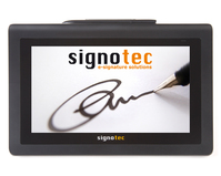 Signotec Delta 25,6 cm (10.1") Fekete LCD