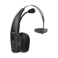 BlueParrott B350-XT Headset Vezetékes Fejpánt Iroda/telefonos ügyfélközpont Micro-USB Bluetooth Fekete