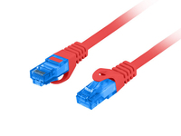 Lanberg PCF6A-10CC-1500-R netwerkkabel Rood 15 m Cat6a S/FTP (S-STP)