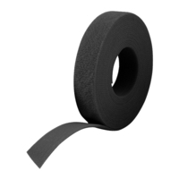 Cablenet 25m Reel x 16mm FRT Velcro One Wrap Continuous Tape Black